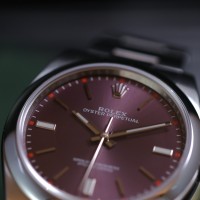 Rolex Oyster Perpetual 114300 Raisin 