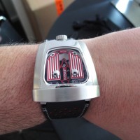 MB&F HMX rouge Ferrari