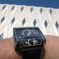 Hautlence Vortex wristshots architecturaux